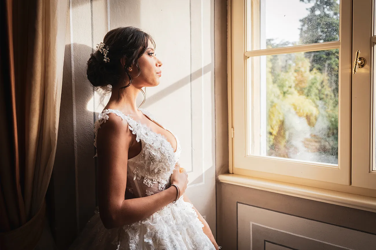 servizio fotografico sposa prima del matrimonio a Cortona