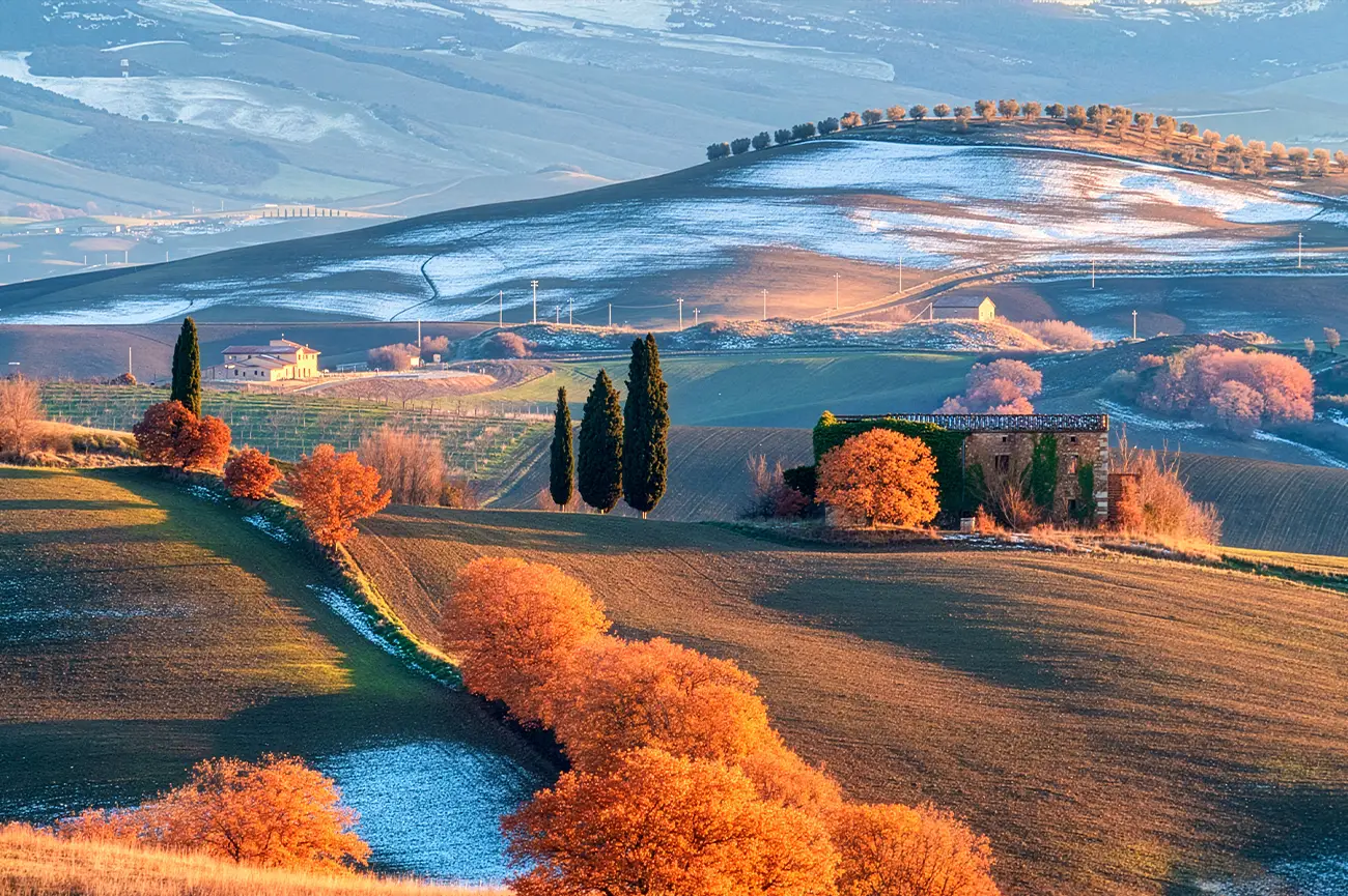 Tour fotografico nelle Crete Senesi tra paesaggi e colline della Toscana