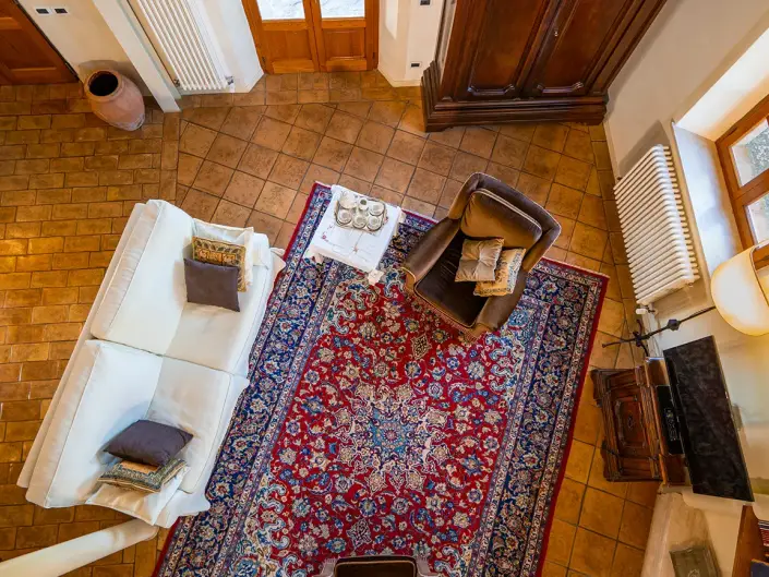 Professional interior photography for hospitality properties in Chianti Tuscany